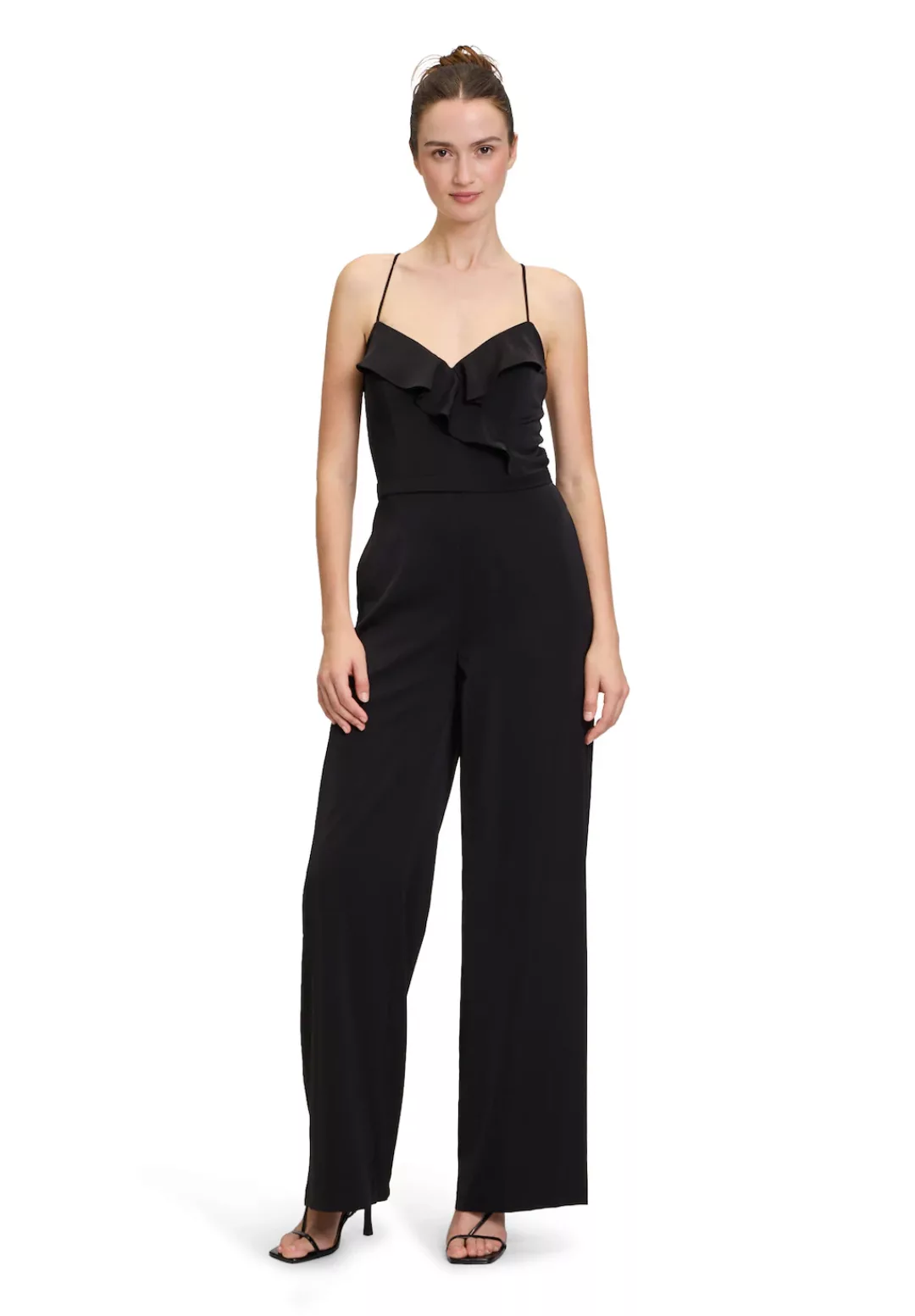 Vera Mont Overall Vera Mont Jumpsuit mit Volant (1-tlg) Volant günstig online kaufen