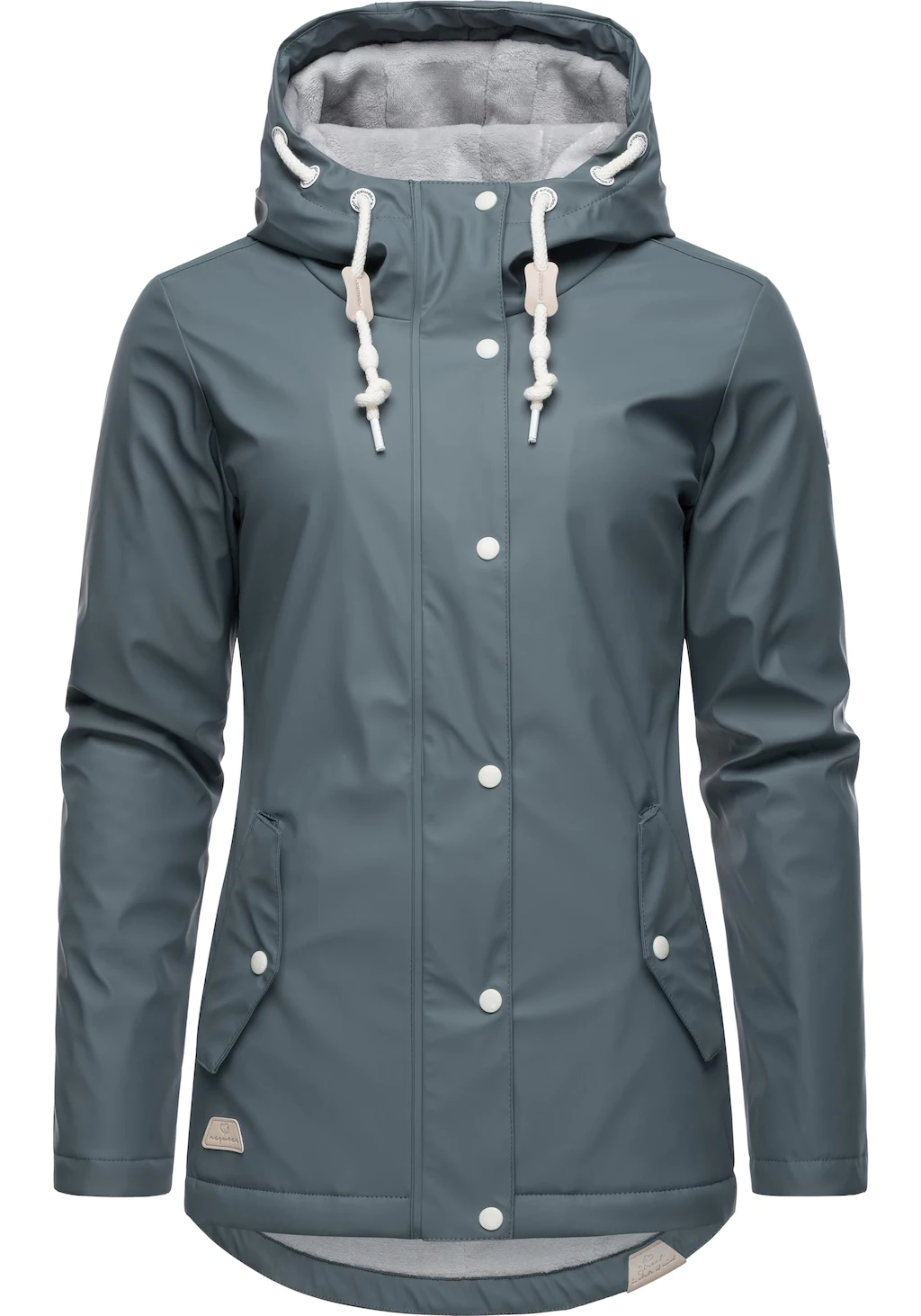 Ragwear Regenjacke "Marge", mit Kapuze, warm gefütterter Damen Winter Regen günstig online kaufen