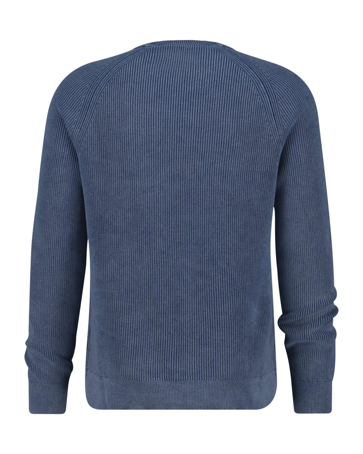 Gant Rundhalspullover WASHED RIB C-NECK in günstig online kaufen