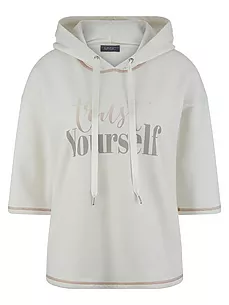 Kapuzen-Sweatshirt MYBC weiss günstig online kaufen