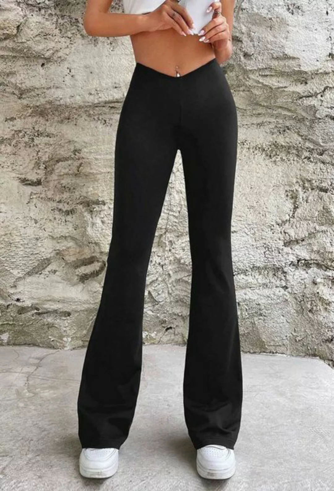 SEGUEN Loungepants Sweatpants Damen Sommer V-Taille lässige Hose (Schlanke günstig online kaufen