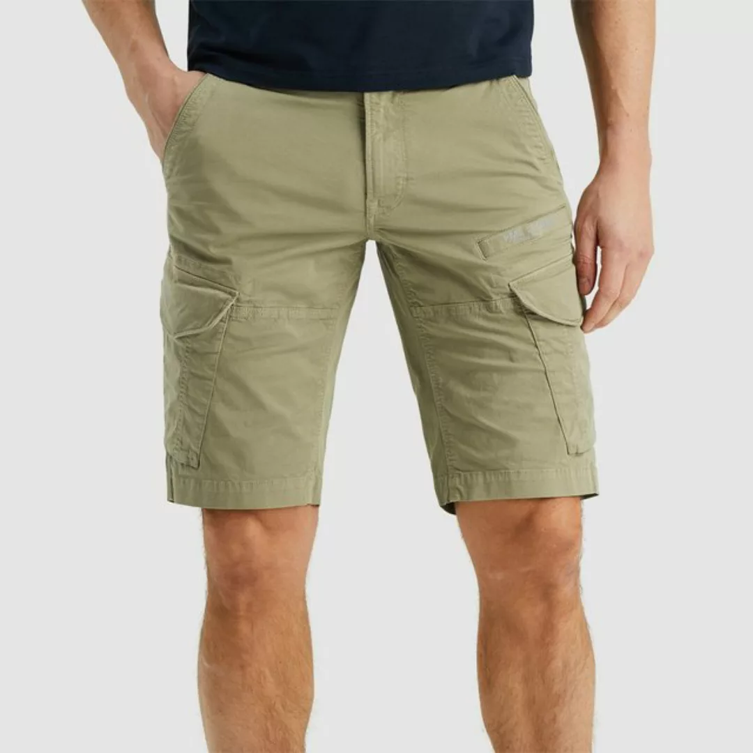 PME Legend Herren Short NORDROP CARGO - Regular Fit - Grau Blau Grün Beige günstig online kaufen