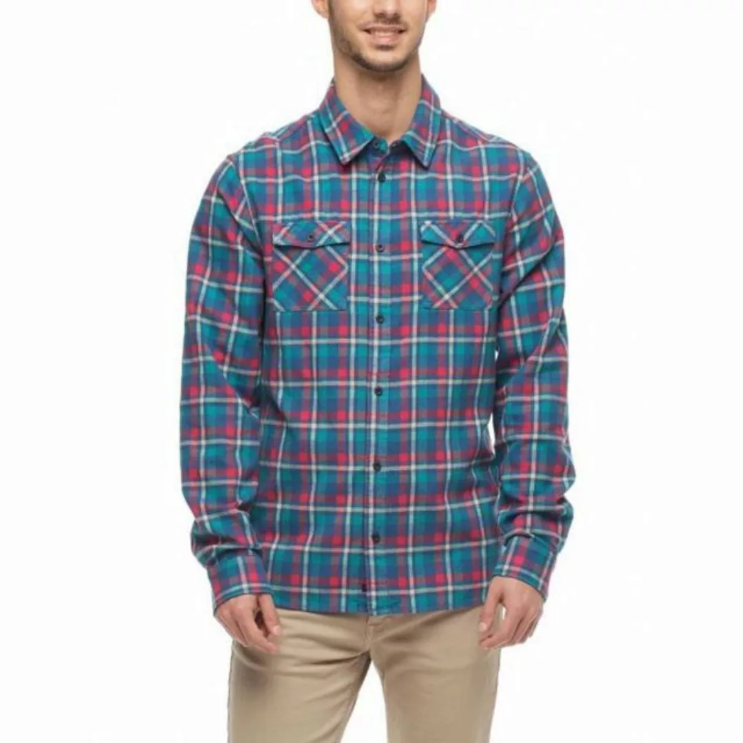 Ragwear Langarmhemd Hemd Ragwear Check, G XL, F 5038türkis günstig online kaufen