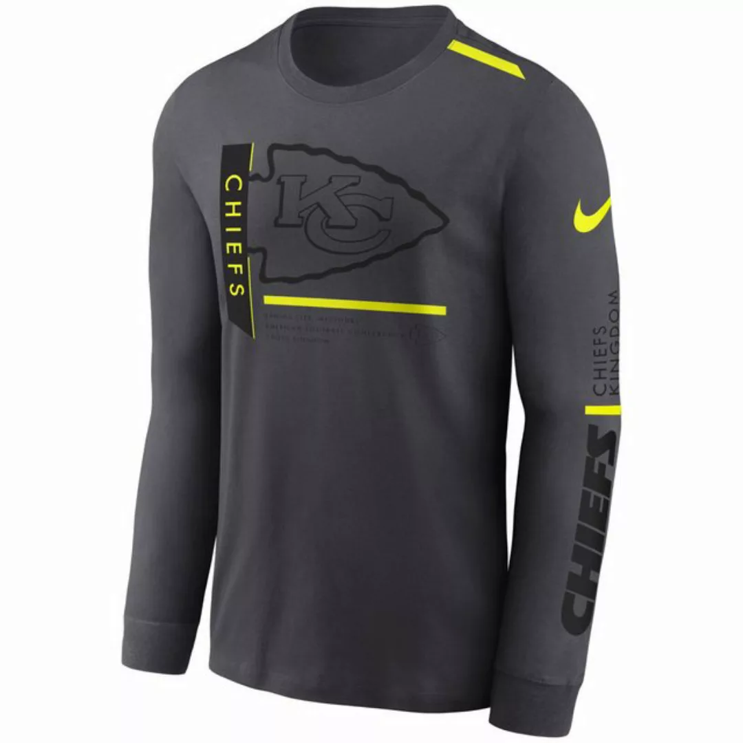 Nike Langarmshirt Kansas City Chiefs DriFIT VOLT günstig online kaufen