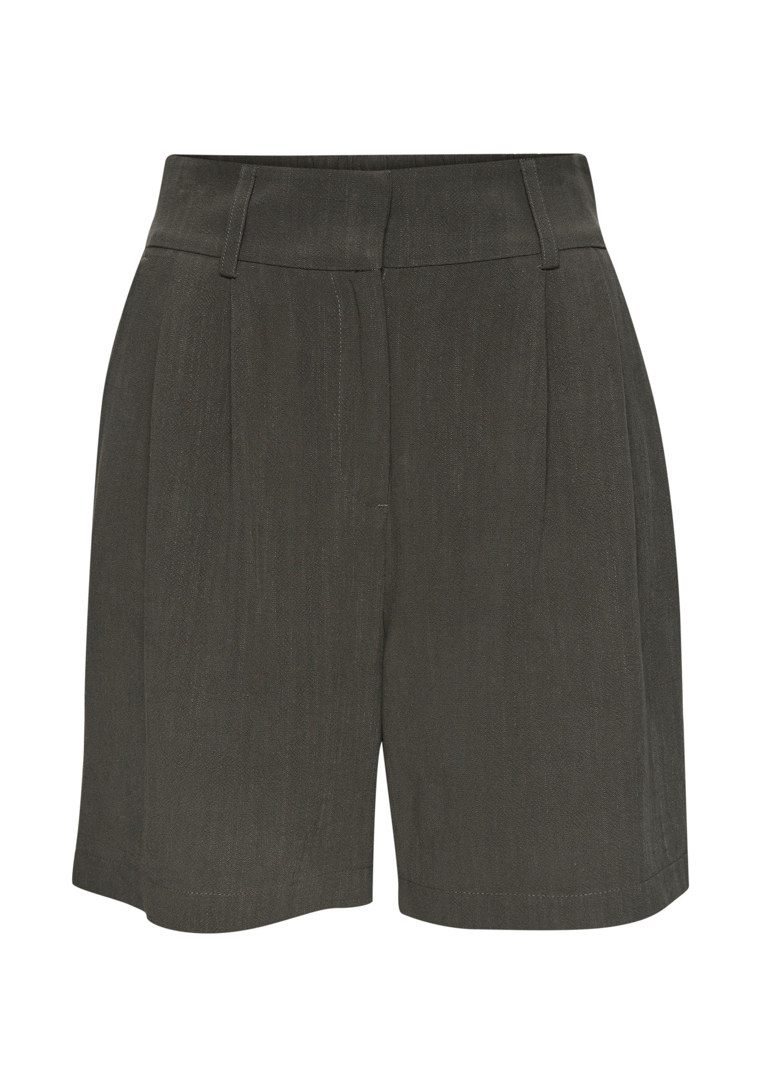 LASCANA Bermudas, mit modischen Bundfalten, feminine Sommershorts, Webshort günstig online kaufen