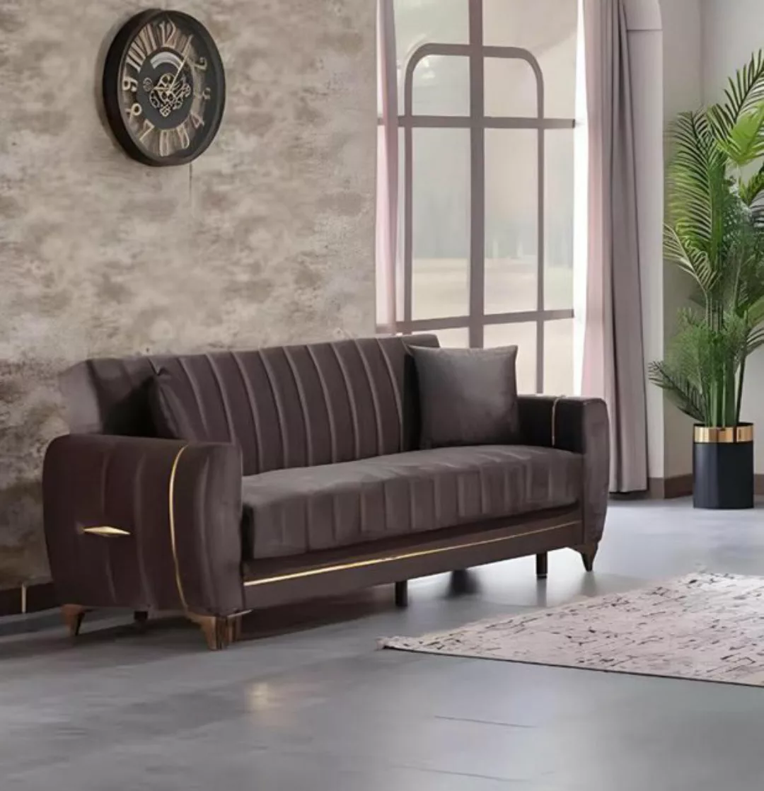 JVmoebel 3-Sitzer Sofa 3 Sitzer Wohnzimmer Design Möbel Luxus Moderne Dreis günstig online kaufen