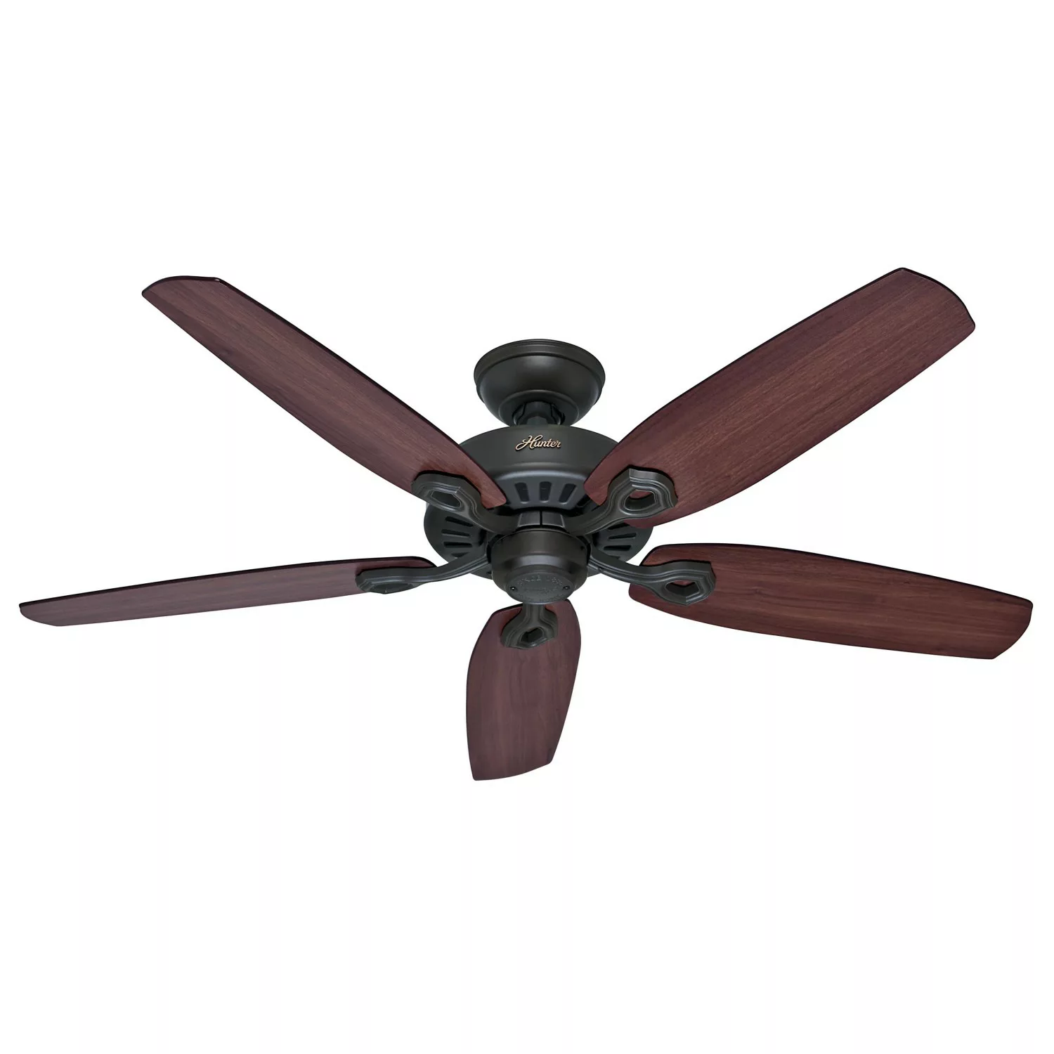 HUNTER FANS Deckenventilator mit Zugkette Builder Elite 132 cm Bronze günstig online kaufen