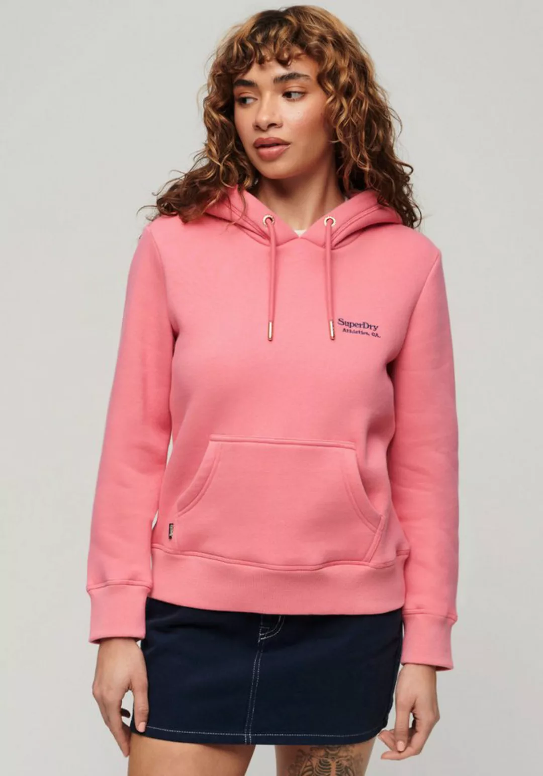 Superdry Kapuzensweatshirt ESSENTIAL LOGO HOODIE günstig online kaufen