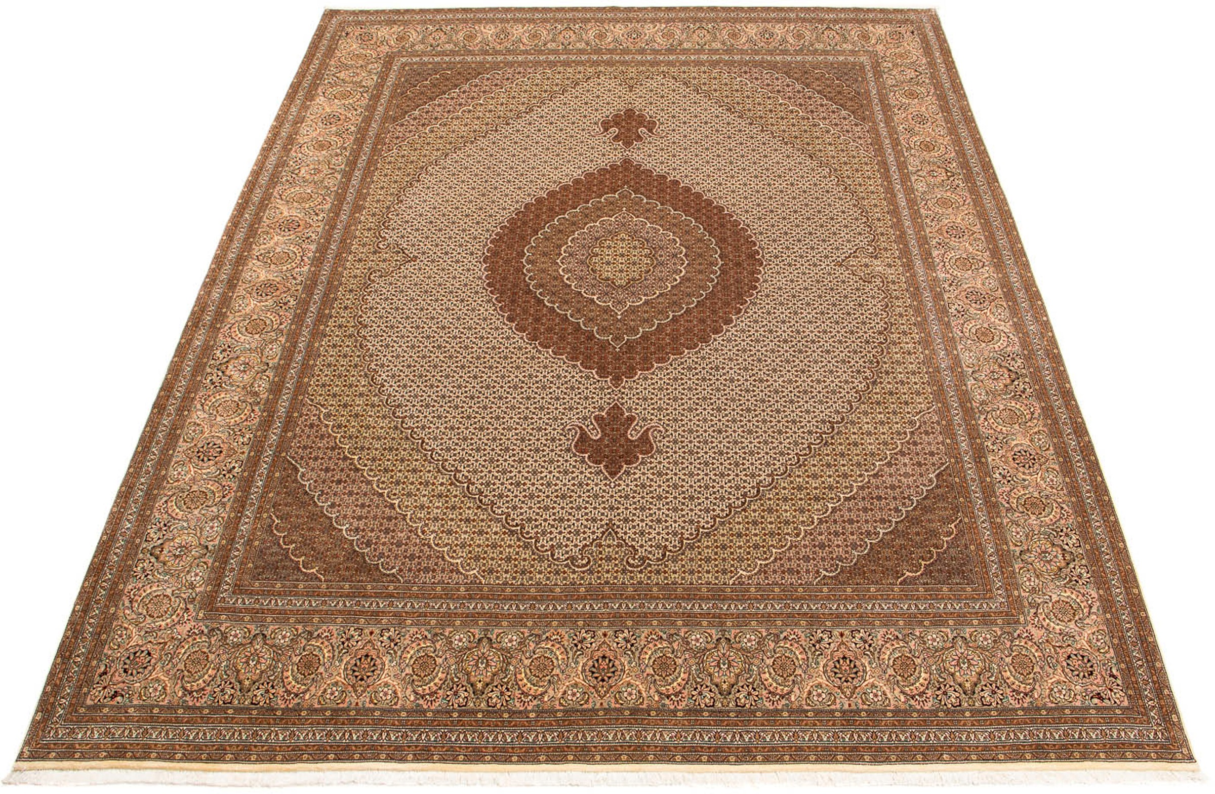 morgenland Orientteppich »Perser - Täbriz - 387 x 305 cm - hellbraun«, rech günstig online kaufen