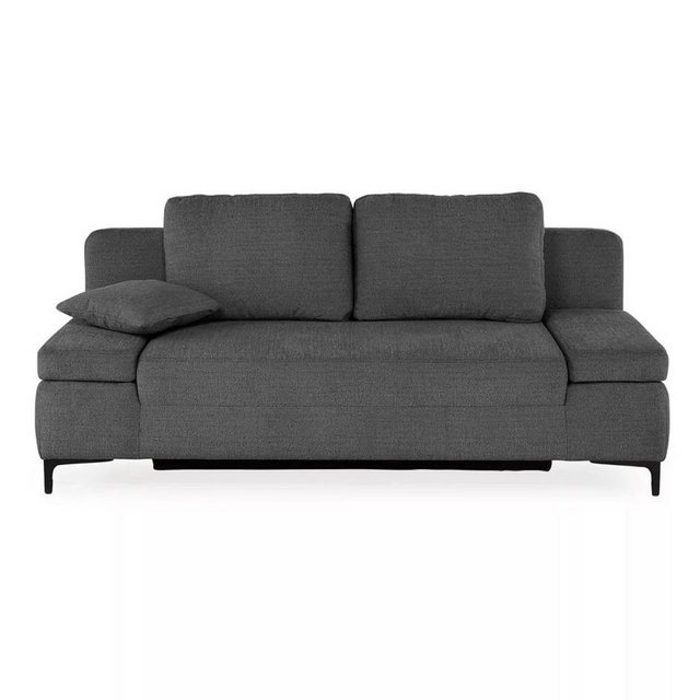 Trendstore Schlafsofa Jeremo, Schlaffunktion, Bettkasen, verstellbare Armle günstig online kaufen