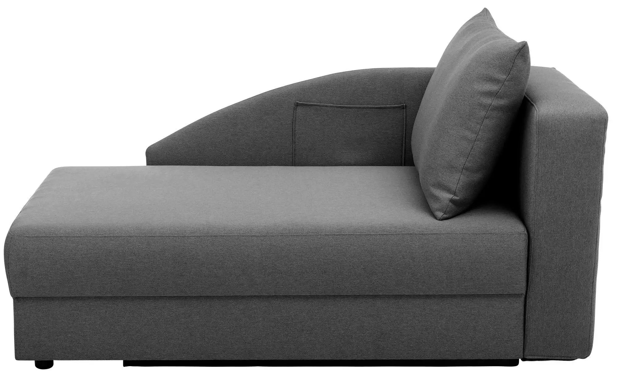 Max Winzer Recamiere  Tobi ¦ schwarz ¦ Maße (cm): B: 154 H: 86 Polstermöbel günstig online kaufen