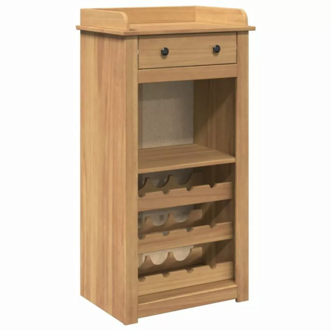 vidaXL Barschrank Weinschrank Panama 57x40x111,5 cm Massivholz Kiefer günstig online kaufen