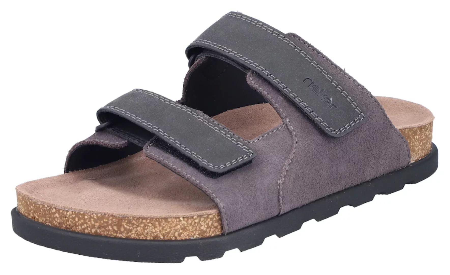 Rieker Pantolette, Sommerschuh, Strandschuh, Hausschuh mit vorgeformtem Fuß günstig online kaufen