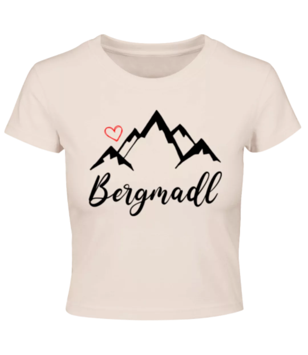 Bergmadl · Crop T-Shirt günstig online kaufen