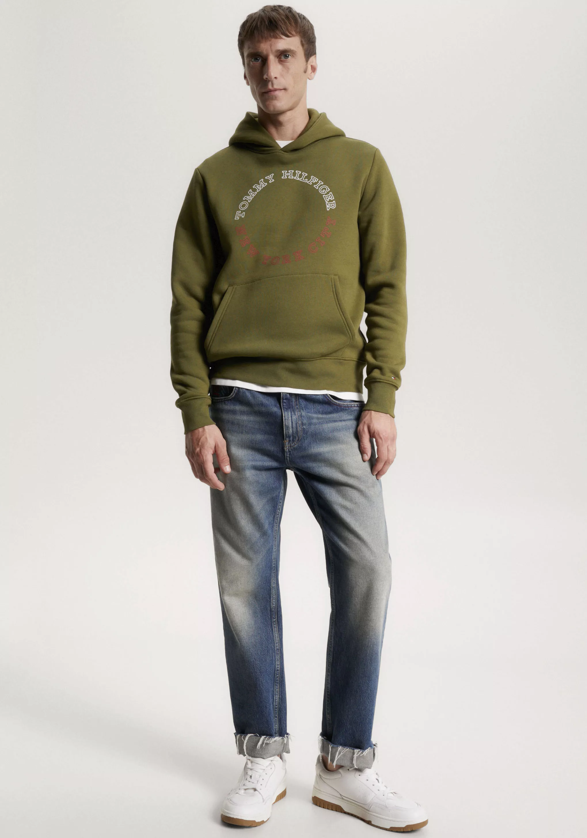 Tommy Hilfiger Kapuzensweatshirt MONOTYPE ROUNDALL HOODY günstig online kaufen