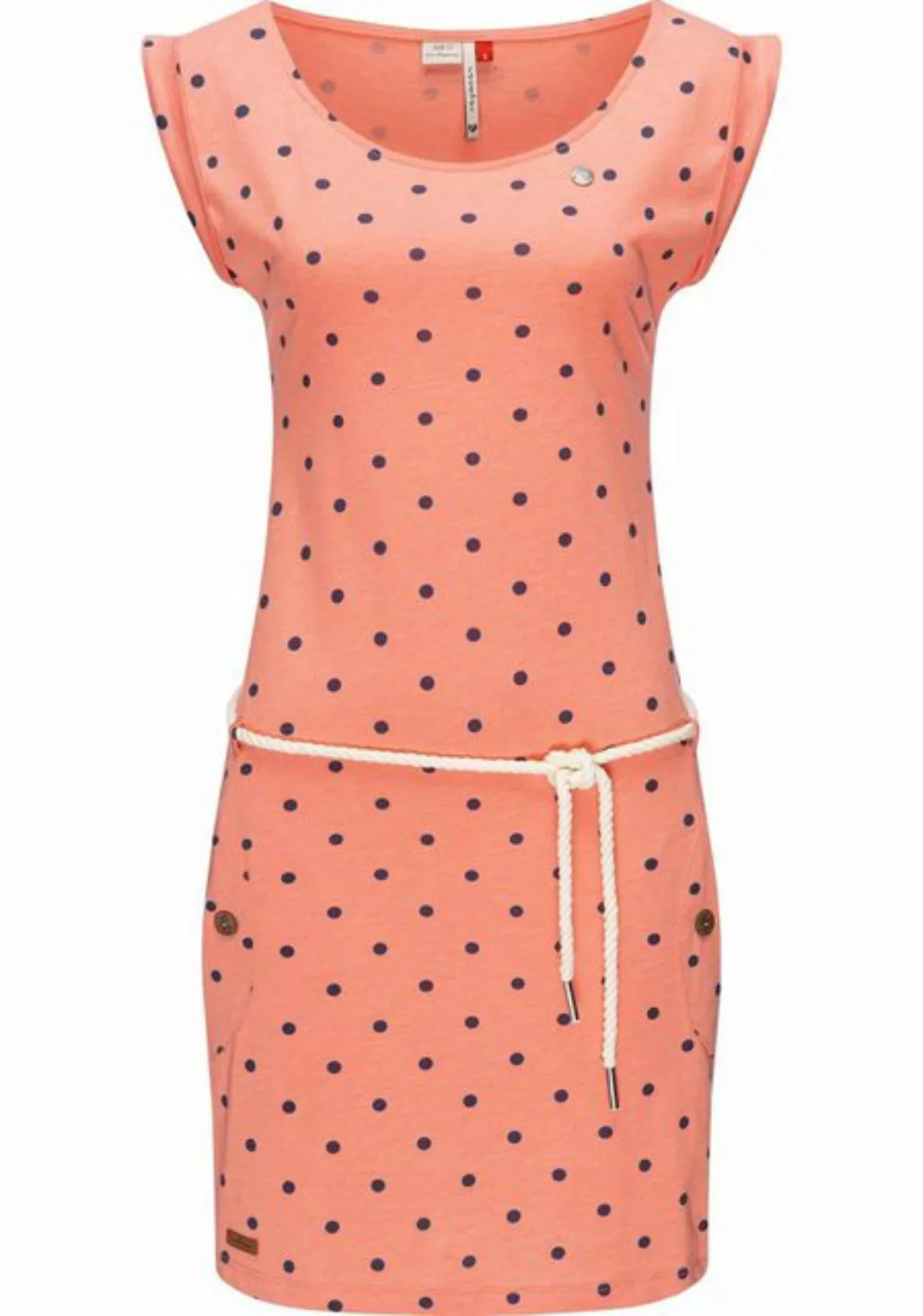 Ragwear Sommerkleid Tag Dots leichtes Baumwoll Kleid mit Pünktchen-Muster günstig online kaufen