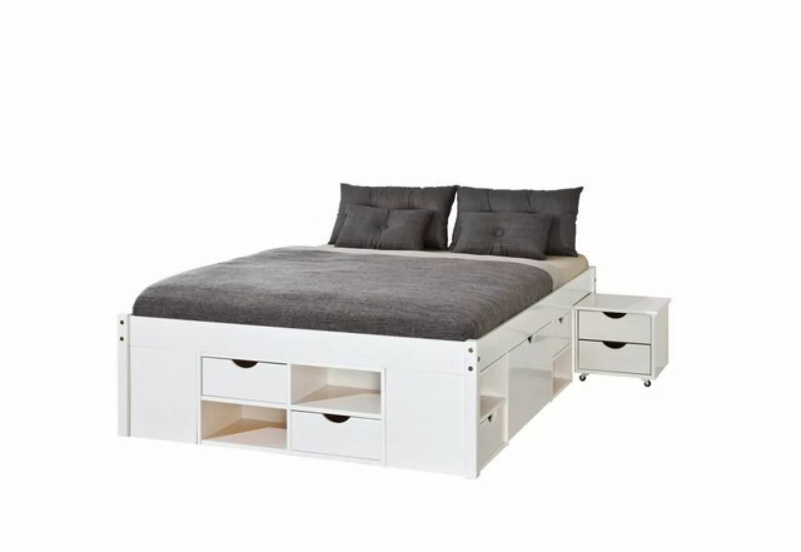 möbelando Funktionsbett Till (BxHxT 209 x 47,5 x 146 cm), aus Massivholz in günstig online kaufen