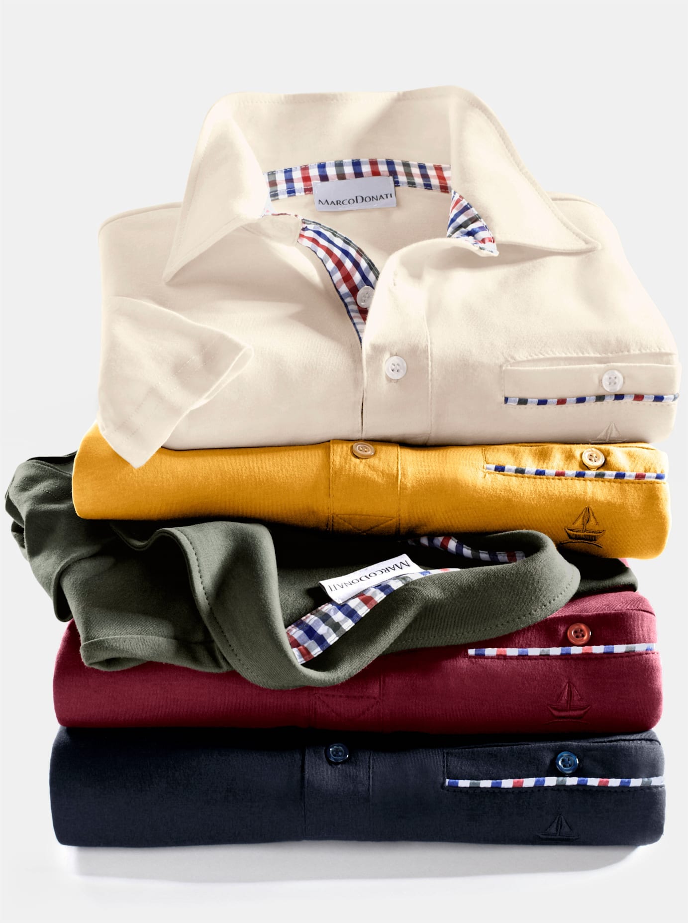 Marco Donati Poloshirt "Kurzarm-Shirt" günstig online kaufen
