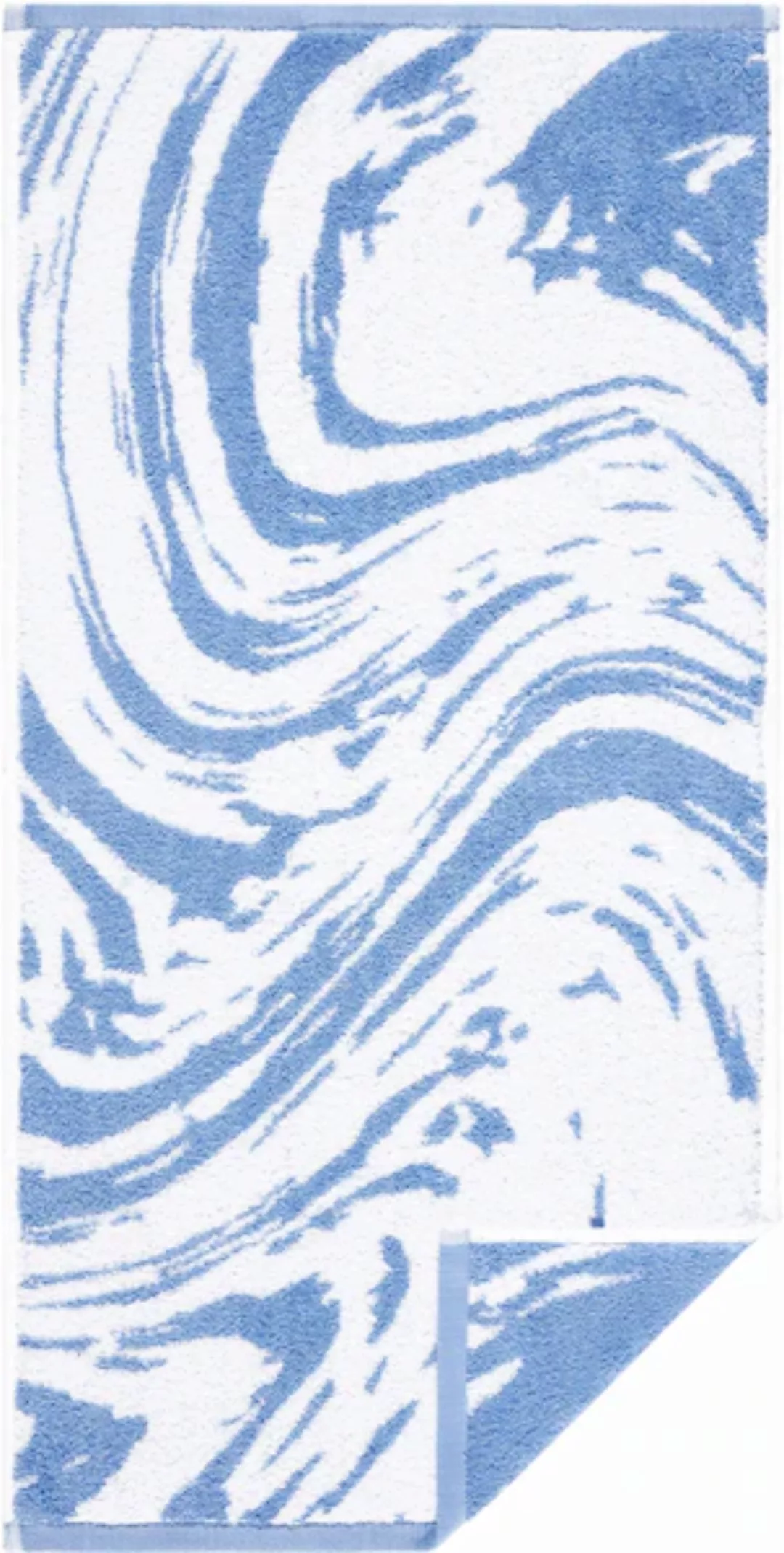 Egeria Badetuch »Marble«, (1 St.), graphisches Muster, 100% Baumwolle günstig online kaufen