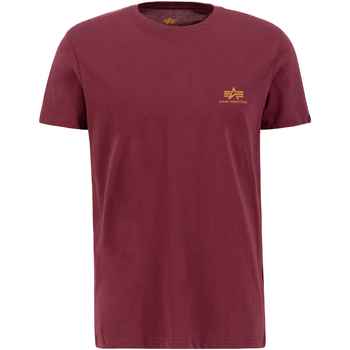 Alpha Industries Rundhalsshirt "BASIC T SMALL LOGO" günstig online kaufen