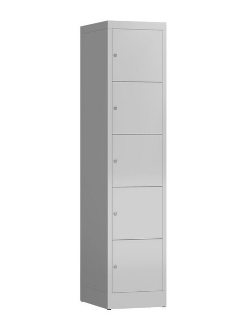 Steelboxx Fächerschrank Schließfachschrank 5 Fächer Spindschrank (1-St) kom günstig online kaufen