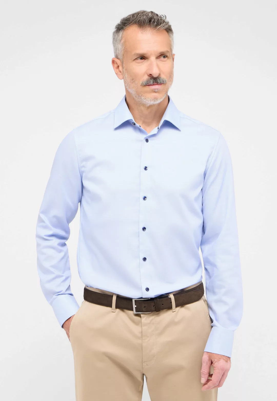 Eterna Langarmhemd "SLIM FIT", NON IRON (bügelfrei) günstig online kaufen