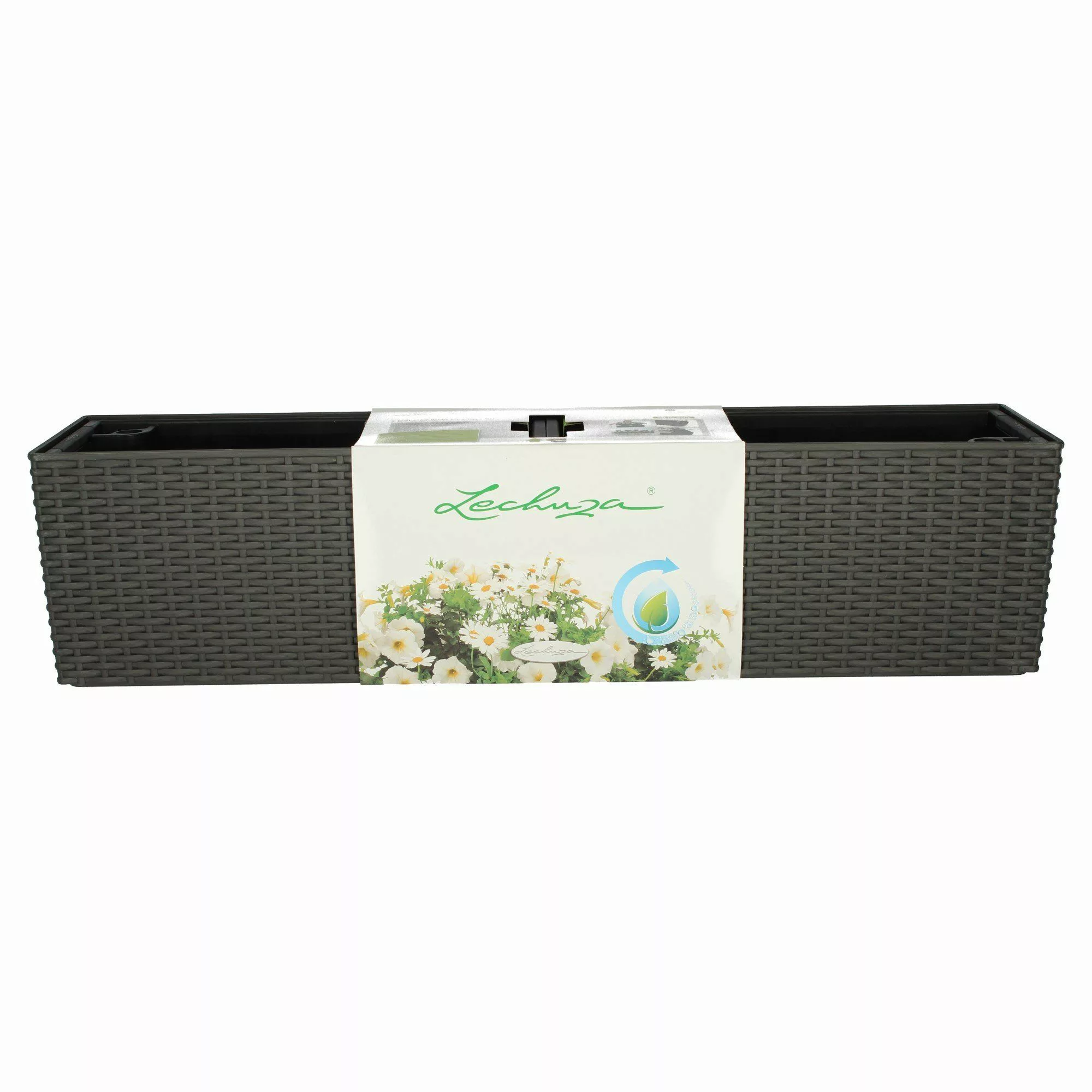 Lechuza Pflanzgefäß Balconera Cottage 80 Granit 80 cm x 19 cm günstig online kaufen