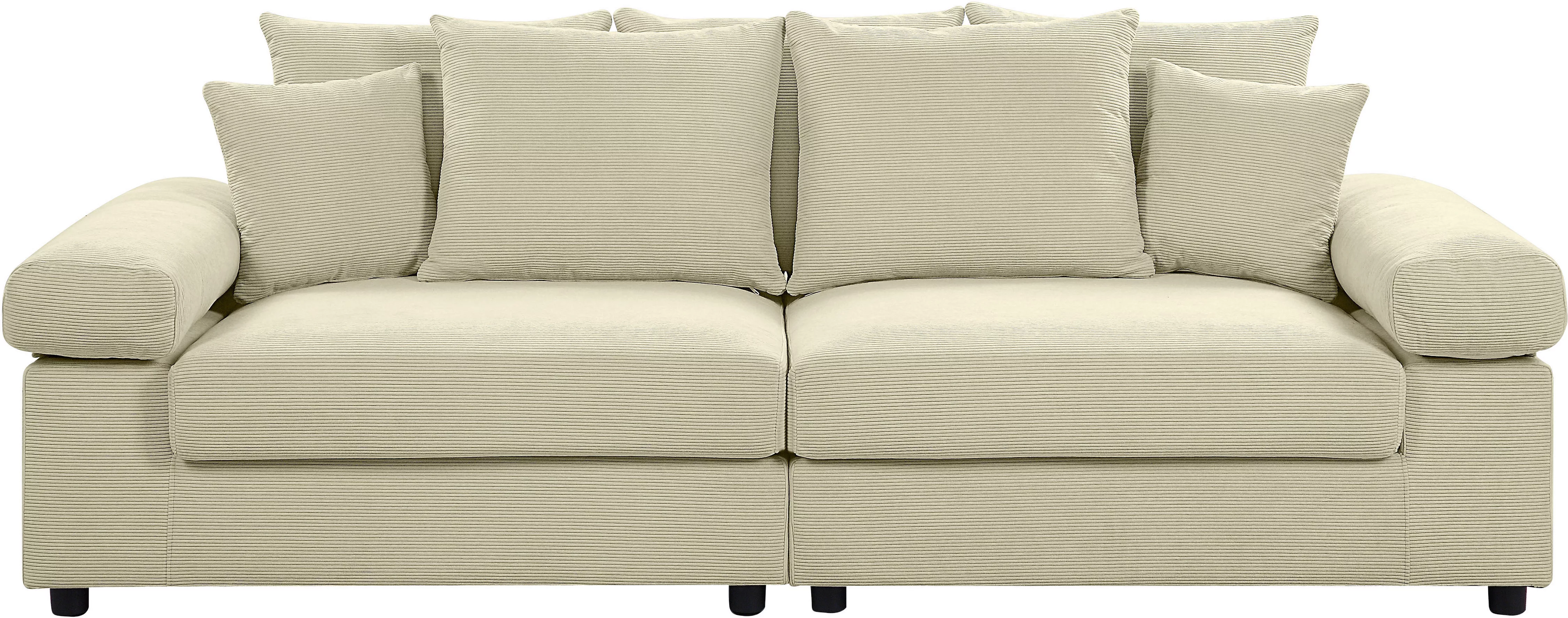 ATLANTIC home collection Big-Sofa "Bjoern", mit Cord-Bezug, XXL-Sitzfläche, günstig online kaufen