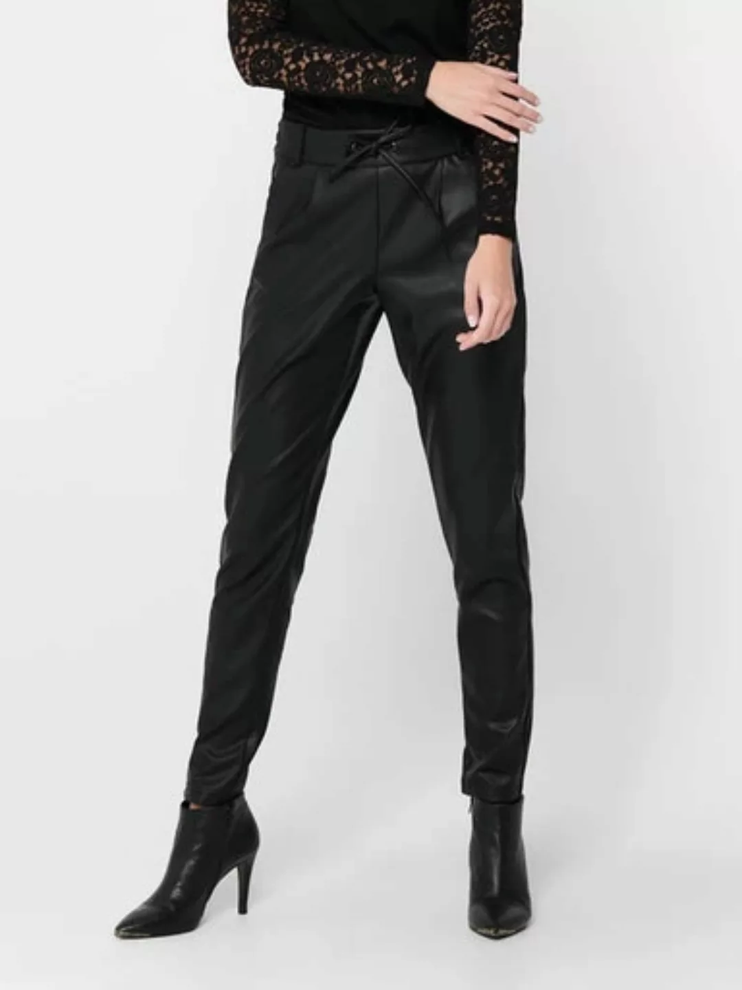 ONLY Lederimitathose "ONLPOPTRASH EASY COATED PANT PNT NOOS" günstig online kaufen