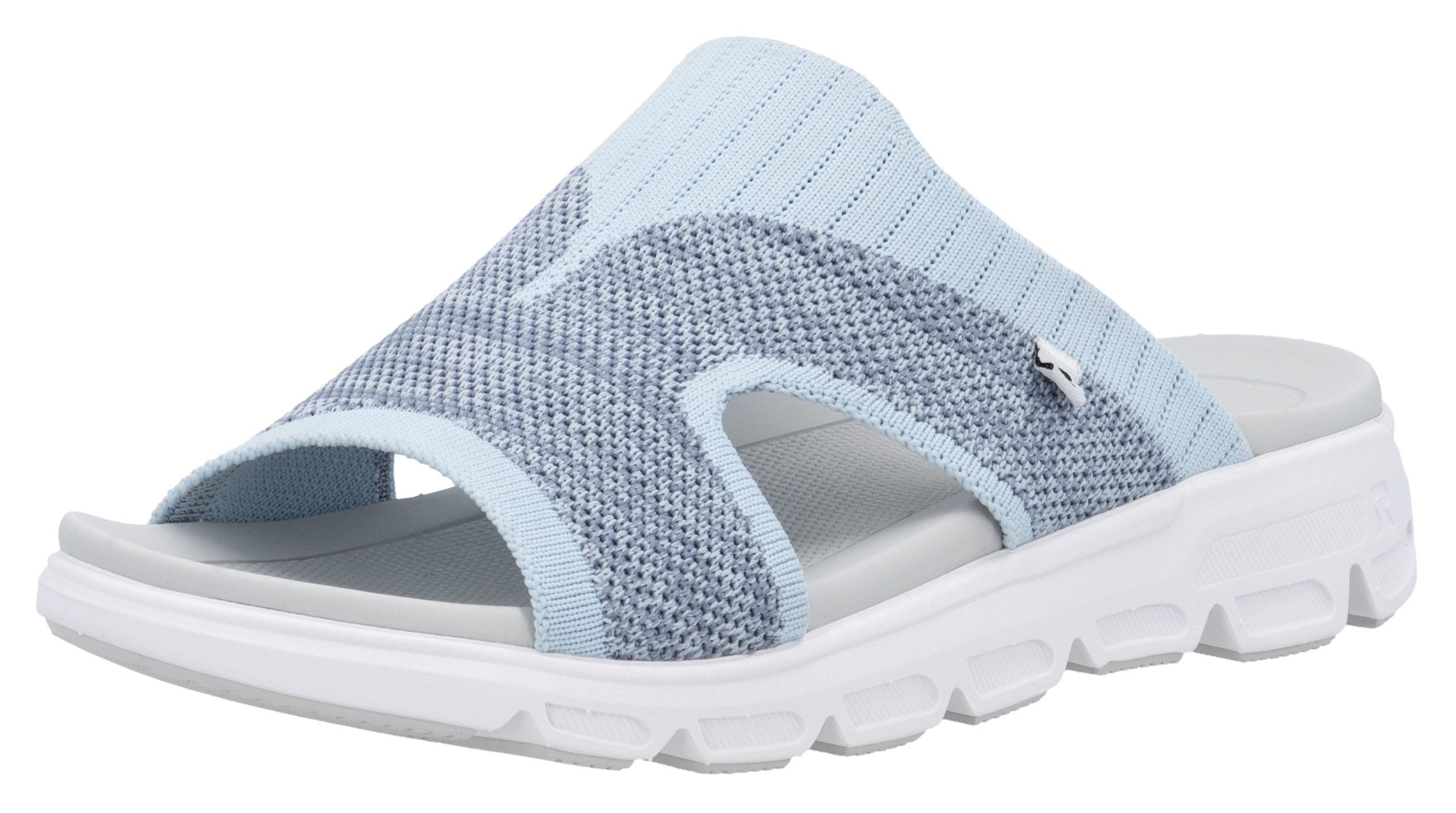Rieker Pantolette Sommerschuh, Hausschuh, Schlappen, Keilabsatz, günstig online kaufen