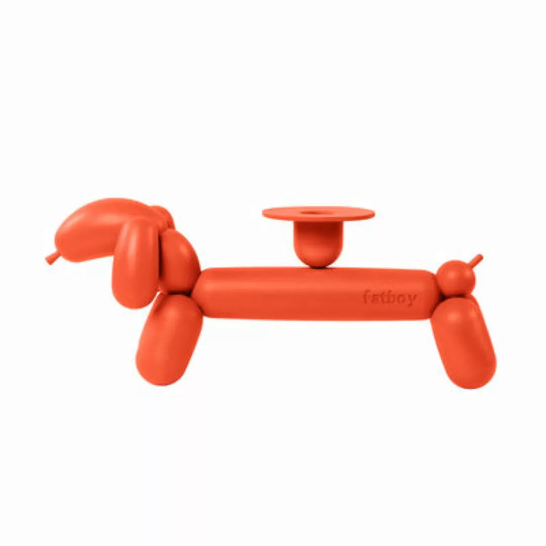 Kerzenleuchter Can-dog metall orange / Aluminium - Fatboy - Orange günstig online kaufen
