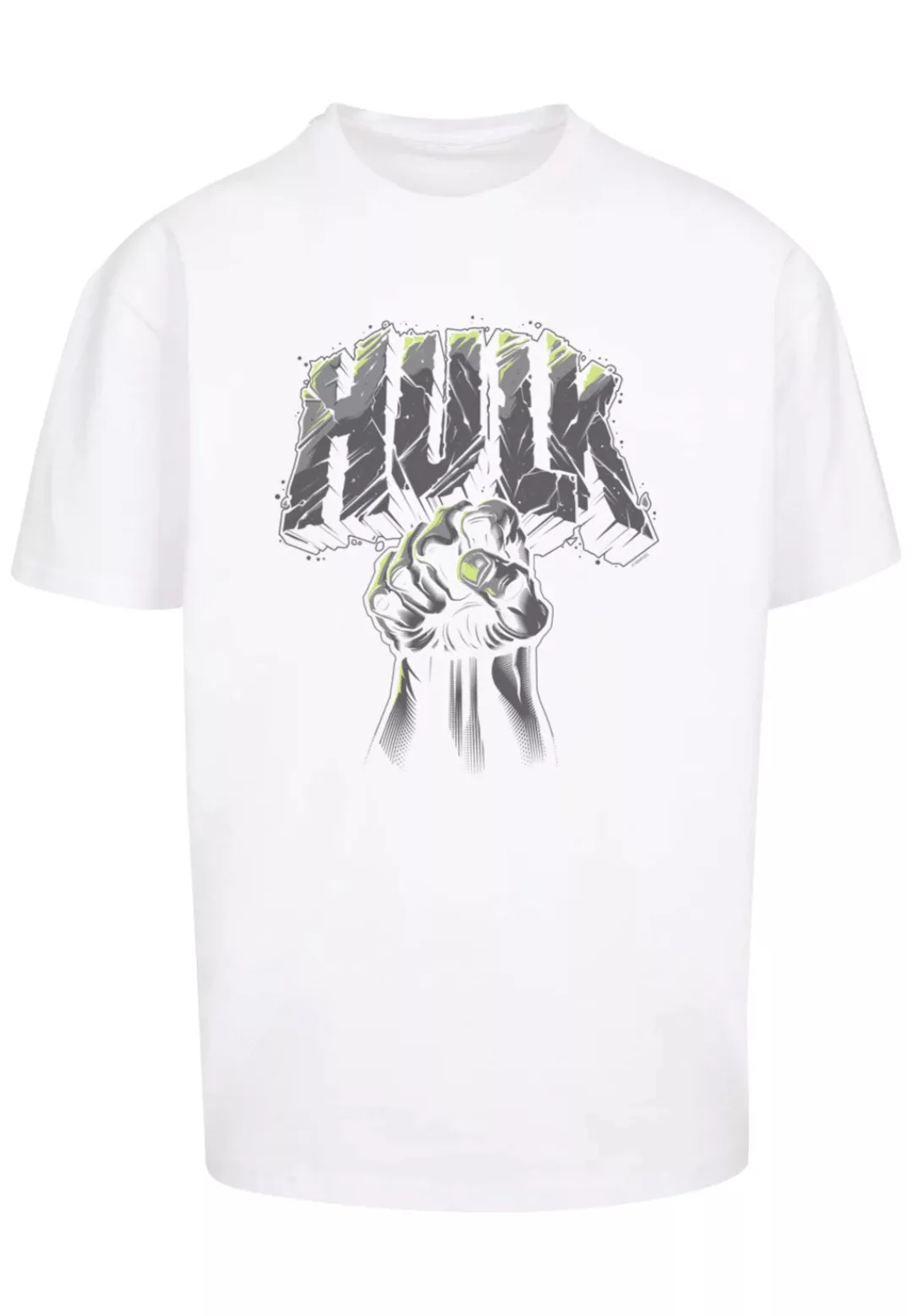 F4NT4STIC T-Shirt "Marvel Hulk Punch Logo", Print günstig online kaufen