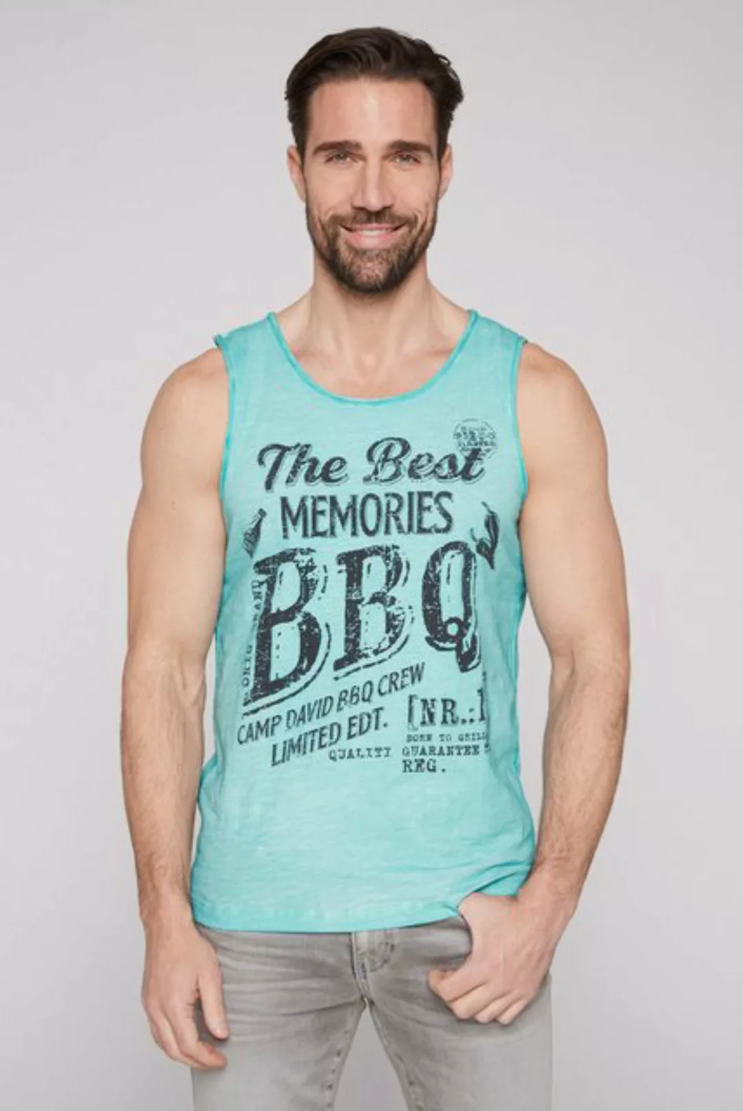 CAMP DAVID Tanktop aus Baumwolle günstig online kaufen