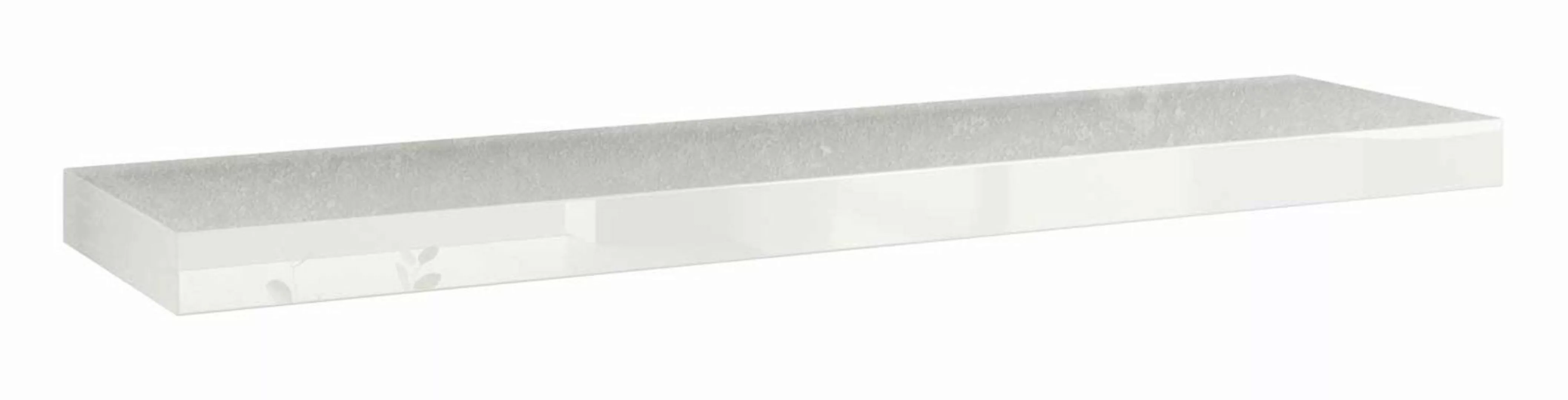 Feldmann-Wohnen Wandregal Andrea, 1-tlg., 60x26x5cm weiß günstig online kaufen