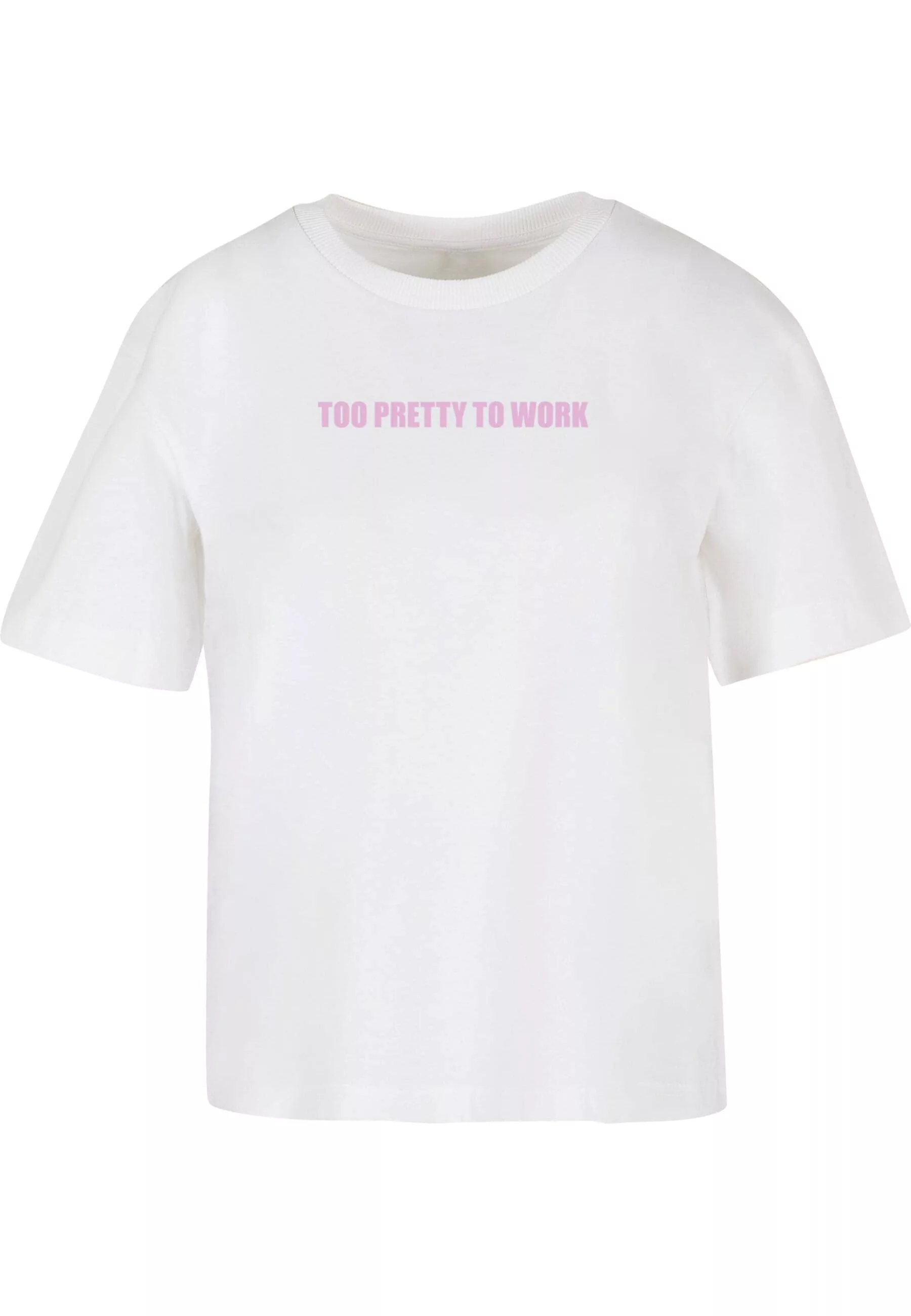 Miss Tee T-Shirt "Miss Tee Too Pretty Tee" günstig online kaufen