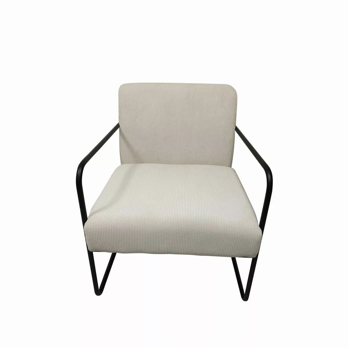 Sessel Dkd Home Decor Schwarz Polyester Weiß Eisen (64 X 74 X 79 Cm) günstig online kaufen