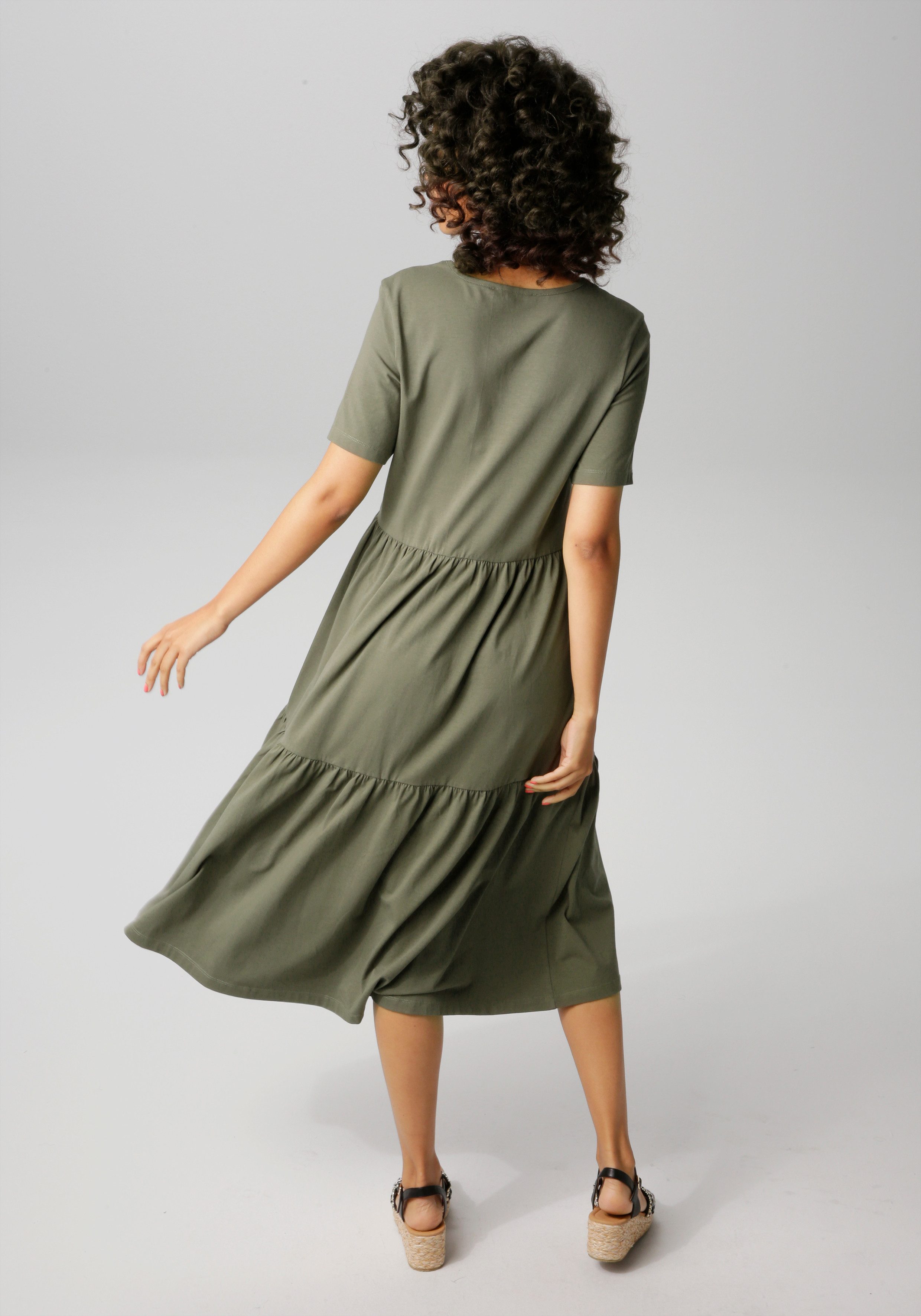 Aniston CASUAL Sommerkleid, in trendiger Farbpalette günstig online kaufen