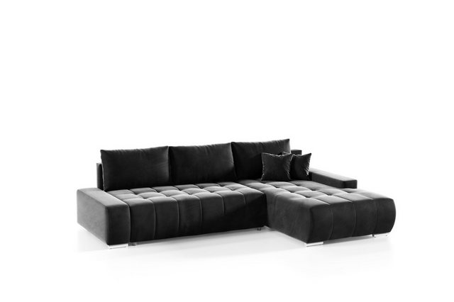 Fun Möbel Ecksofa Sofa mit Schlaffunktion VOGAR, inkl. Bettkasten, inkl. 3 günstig online kaufen