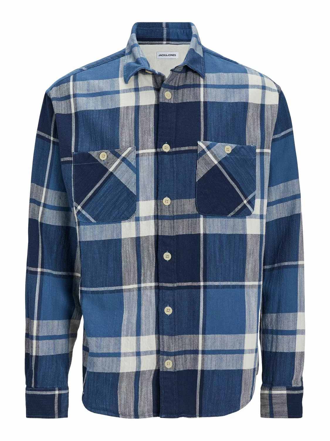 Jack & Jones Herren Freizeit Hemd JJEMICHAEL OVERSHIRT Comfort Fit günstig online kaufen