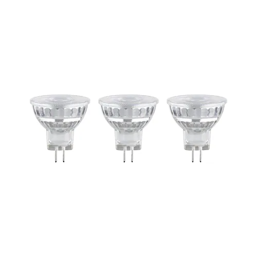 Paulmann LED-Leuchtmittel »3er-Pack Glasreflektor GU4 184lm 1,8W 2700K 12V« günstig online kaufen