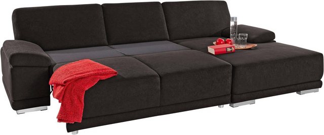 sit&more Ecksofa "Coria L-Form", mit XL-Recamiere, wahlweise mit Bettfunkti günstig online kaufen