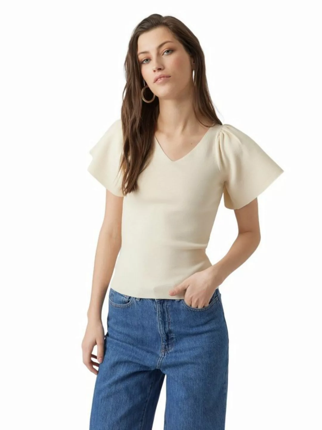 Vero Moda T-Shirt VMGINNY (1-tlg) aus Polyester günstig online kaufen