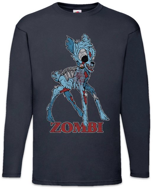 Urban Backwoods Langarmshirt Zombi II Langarm T-Shirt Reh Hirsch Bambi Deer günstig online kaufen