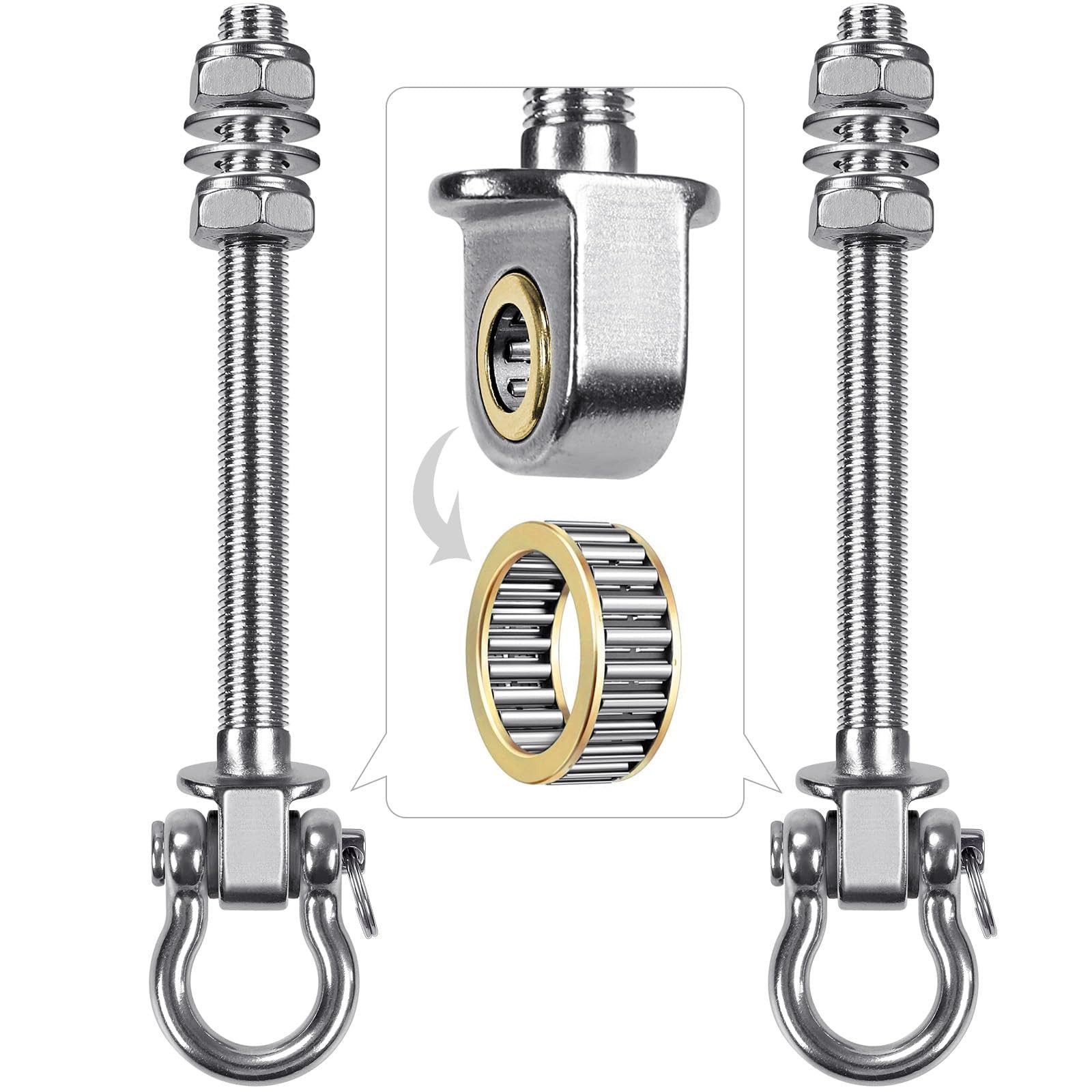 Coonoor Deckenhalter Deckenhaken Schwerlast Schaukelhaken Schaukel, günstig online kaufen