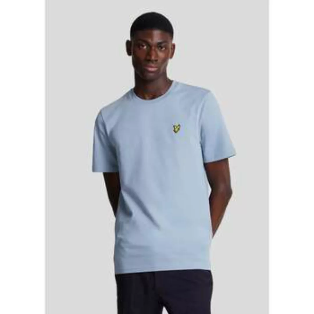 Lyle & Scott  T-Shirts & Poloshirts Schlichtes T-Shirt – Blau günstig online kaufen