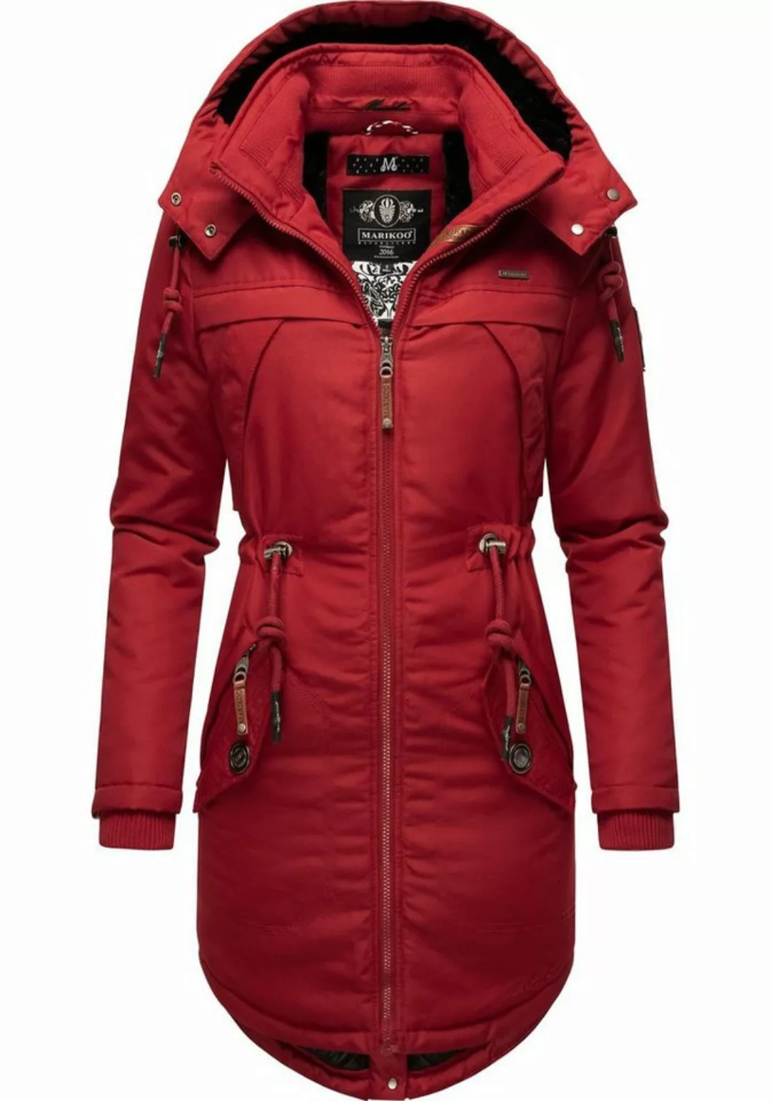 Marikoo Wintermantel "Kamii", sportlicher Damen Winterparka mit abnehmb. Ka günstig online kaufen