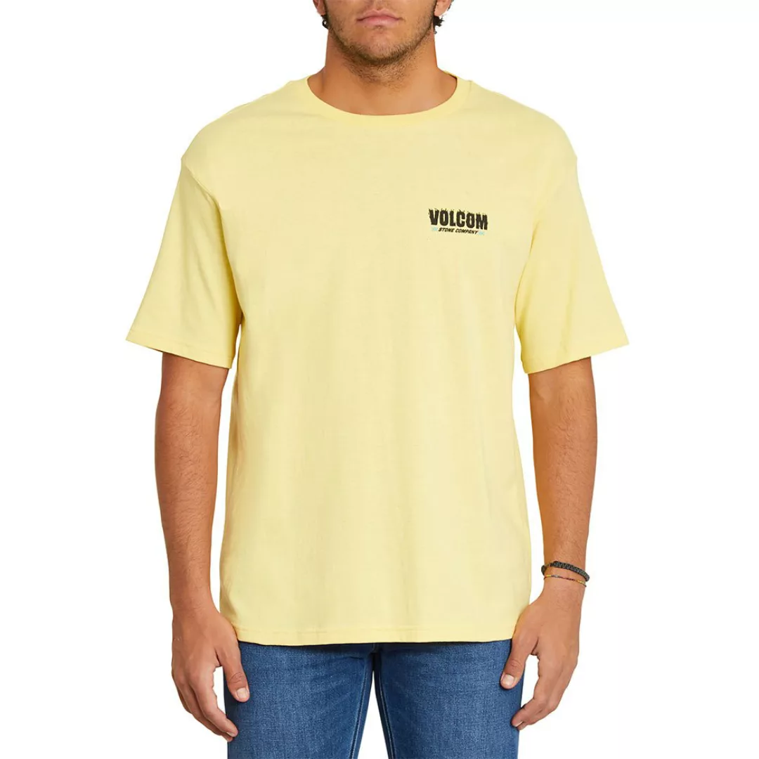 Volcom Companystone Kurzärmeliges T-shirt L Dawn Yellow günstig online kaufen