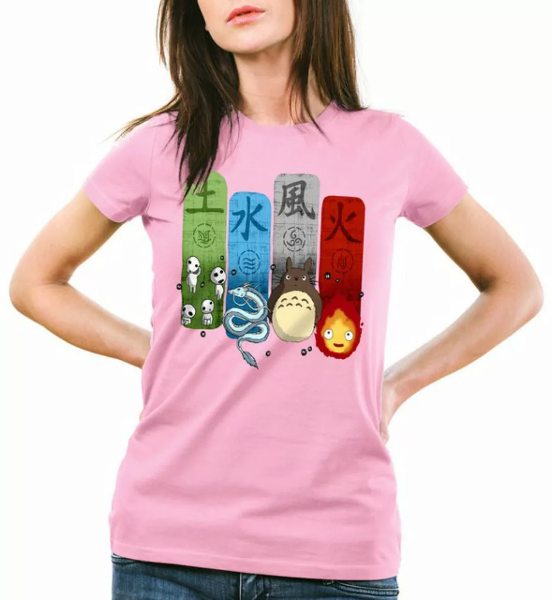 style3 T-Shirt Ghibli Family totoro mononoke schloss chihiro film ghibli günstig online kaufen