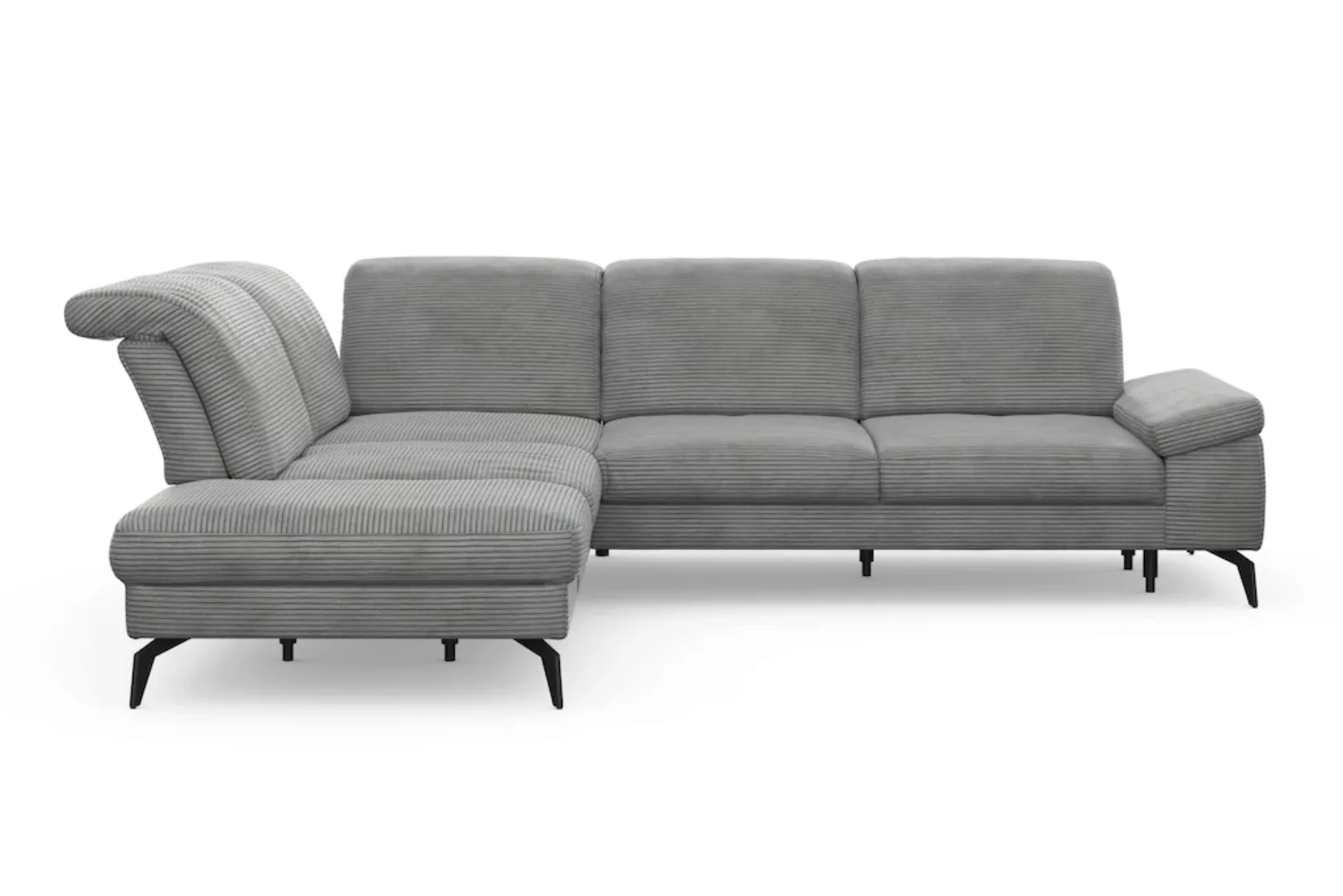 sit&more Ecksofa »Cabana L-Form«, Ottomane, wahlweise mit Sitztiefen-,Armle günstig online kaufen