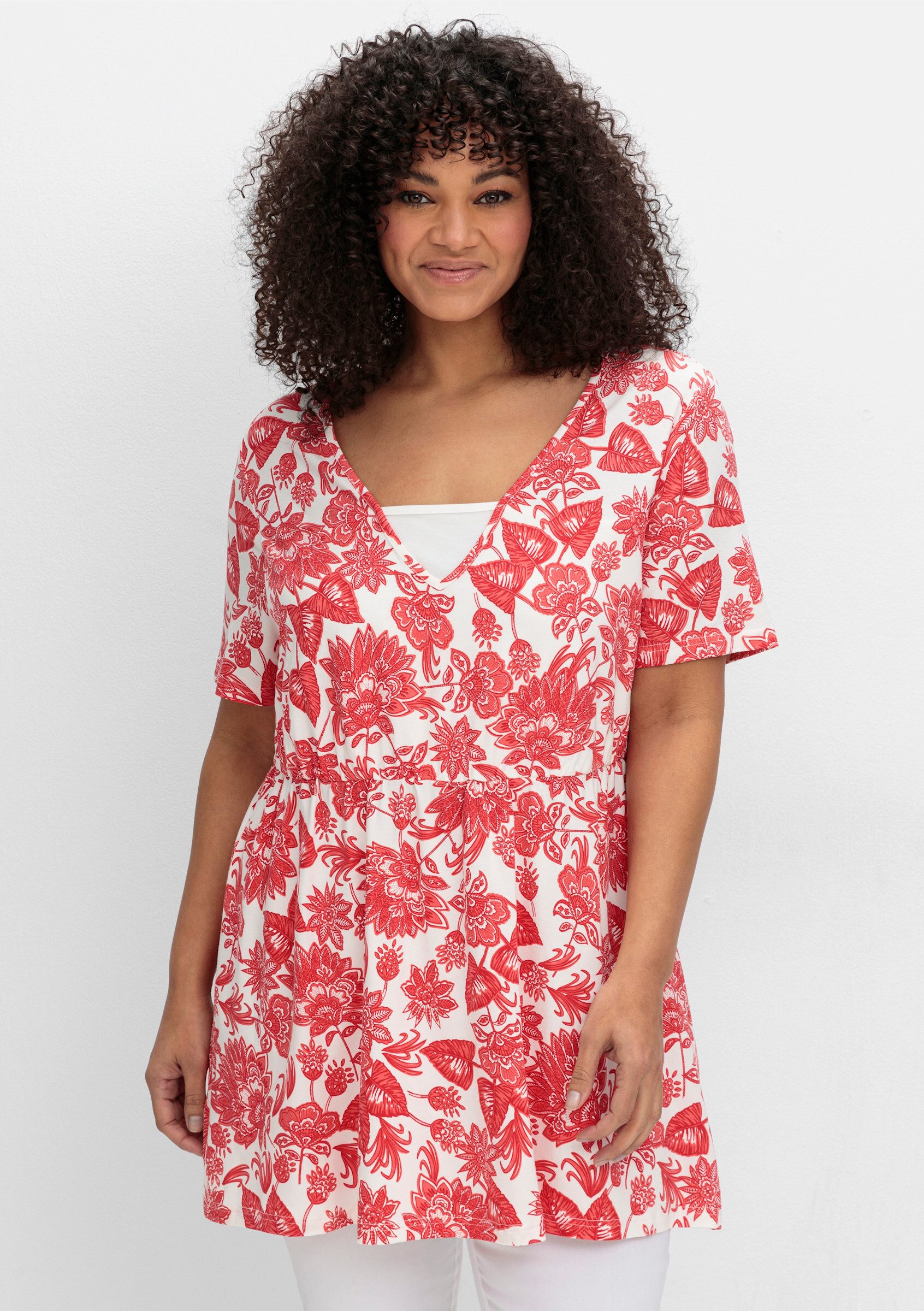 sheego by Joe Browns T-Shirt Longshirt günstig online kaufen